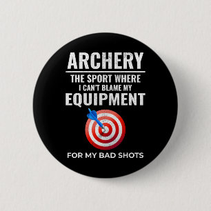 Badge Rond 5 Cm Cibles de l'équipement de tir à l'arc Archer Bow A