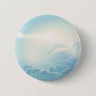 Badge Rond 5 Cm Ciel