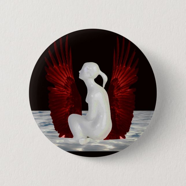 Badge Rond 5 Cm Ciel simple (Devant)