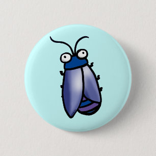 Badge Rond 5 Cm Cigale
