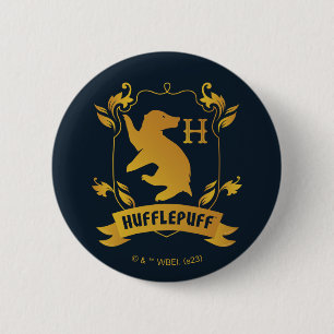Badge Rond 5 Cm Cimetière de maison HUFFLEPUFF™ Orné