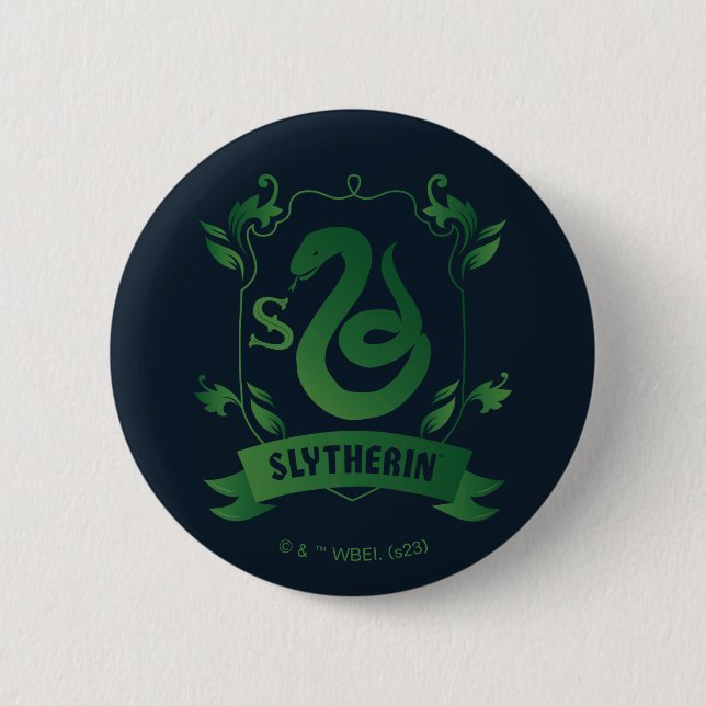 Badge Rond 5 Cm Cimetière SLYTHERIN™ (Devant)