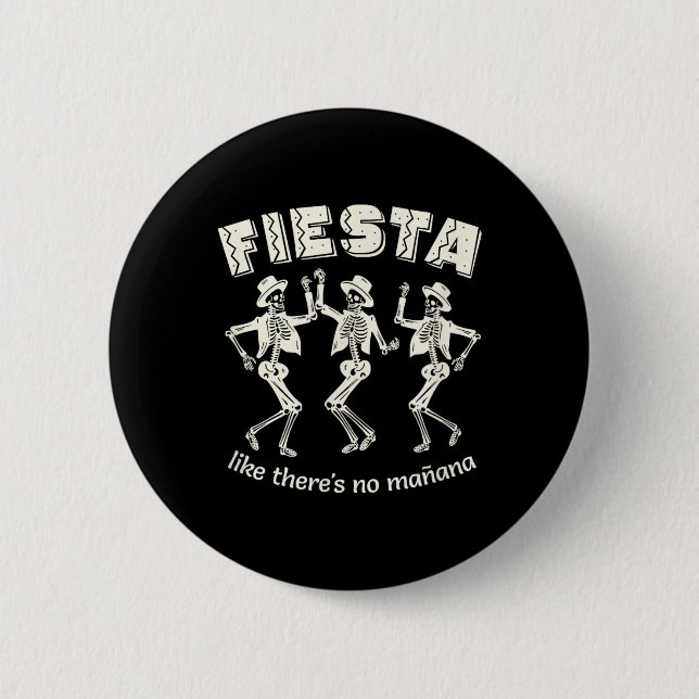 Badge Rond 5 Cm Cinco De Mayo  (Devant)