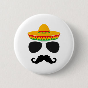 Badge Rond 5 Cm Cinco De Mayo Fête Chemises Drôle Cinco De Mayo Mu