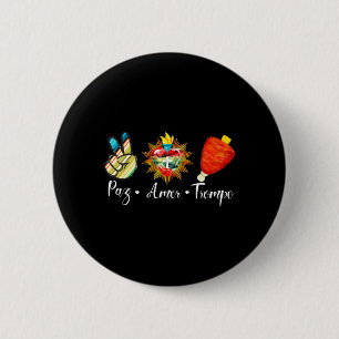 Badge Rond 5 Cm Cinco de Mayo Fête de l'Indépendance du Mexique Mé