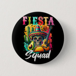 Badge Rond 5 Cm Cinco de Mayo Fiesta design coloré