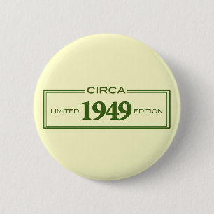 Badge Rond 5 Cm circa 1949