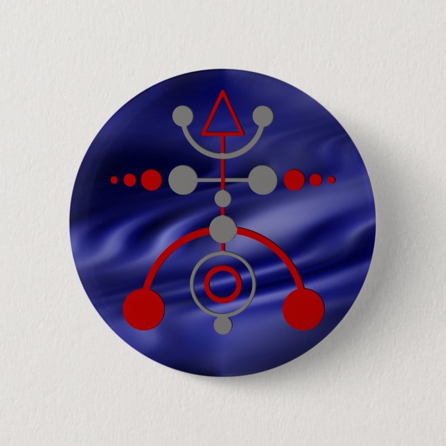 Badge Rond 5 Cm cirque de culture V (Devant)