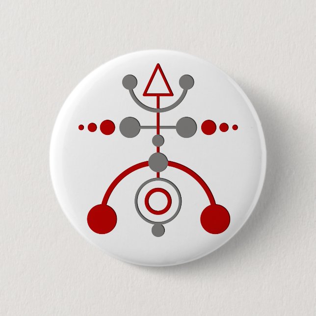 Badge Rond 5 Cm cirque de culture V (Devant)