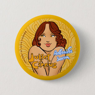Badge Rond 5 Cm Cirque de Juliet - Antonieta Sorem