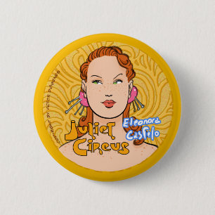 Badge Rond 5 Cm Cirque de Juliet - Eleonora Castelo