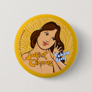 Badge Rond 5 Cm Cirque de Juliet - Fabiana Ravel