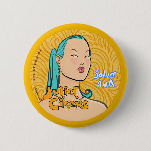 Badge Rond 5 Cm Cirque de Juliet - Soluee Awk