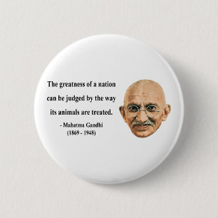 Badge Rond 5 Cm Citation 2b de Gandhi