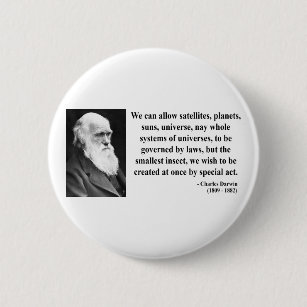 Badges Citation De Darwin Personnalises Zazzle Fr