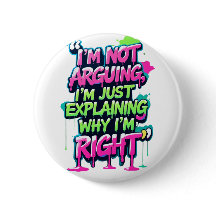 Citation amusante Gras Neon Graffiti Design