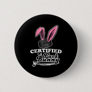 Badge Rond 5 Cm Citation d'argot de hockey sur glace amusante de l