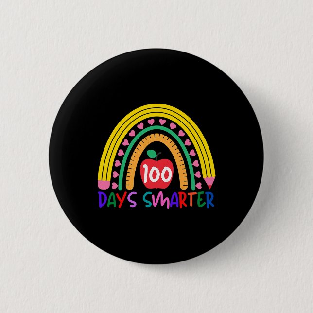 Badge Rond 5 Cm Citation De L'Enseignant 100 Jours De L'Enseignant (Devant)