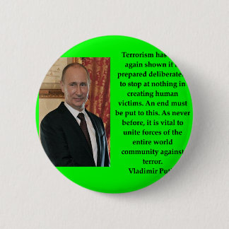 Badge Rond 5 Cm citation de putin