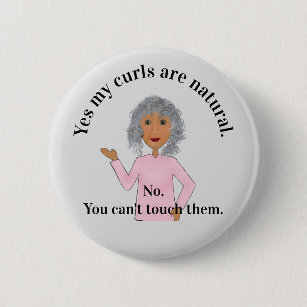 Badges De Cheveux Boucles Personnalises Zazzle Fr