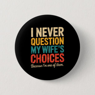 Badge Rond 5 Cm Citation drôle de papa groovy pour mari fête des p