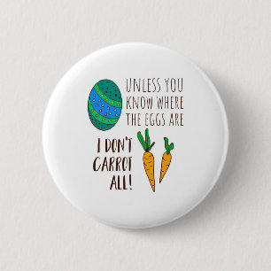 Badge Rond 5 Cm Citation drôle de Pâques mignonne dessin animé doo