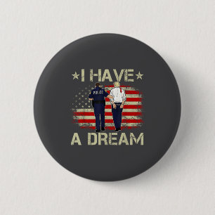 Badge Rond 5 Cm Citation drôle d'humour disant les poux de Trump