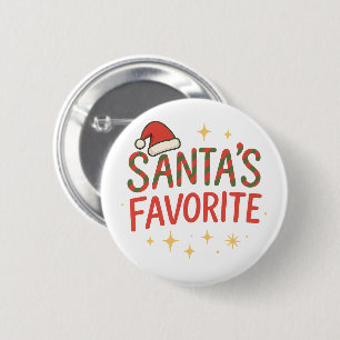 Badge Rond 5 Cm Citation drôle Le humour de Noël préféré du Père N