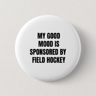 Badge Rond 5 Cm Citation drôle Mon bon humeur est sponsorisé par H