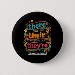 Badge Rond 5 Cm Citation du professeur de grammaire Groovy sur The