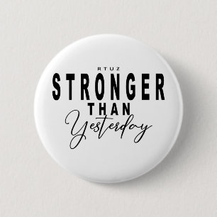 Badge Rond 5 Cm Citation Fitness Y2k Entraînement Gym Ck Impressio