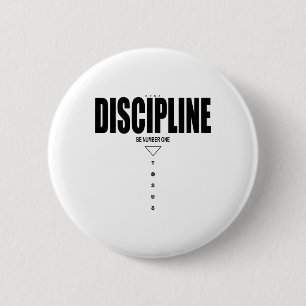 Badge Rond 5 Cm Citation Fitness Y2k Entraînement Gymnastique Ck I