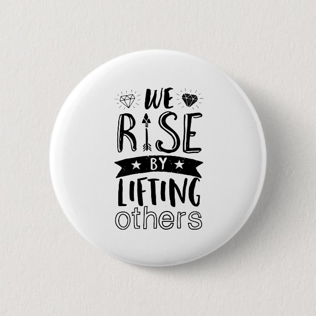 Badge Rond 5 Cm Citation Inspirationnelle De Ce Type Que Nous Augm (Devant)
