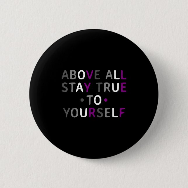 Badge Rond 5 Cm Citation Motivationnelle Aual Pride Graphique Avec (Devant)