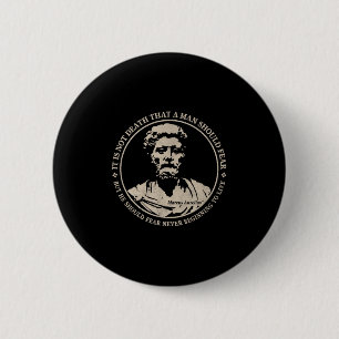 Badge Rond 5 Cm Citation Motivationnelle De Marcus Aurelius Sur La