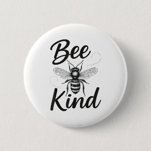 Badge Rond 5 Cm Citation Positive Sois Gentil Design Mignon et Drô