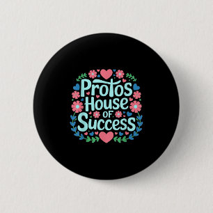 Badge Rond 5 Cm Citations Motivationnelles Pour Le Succès, Positiv