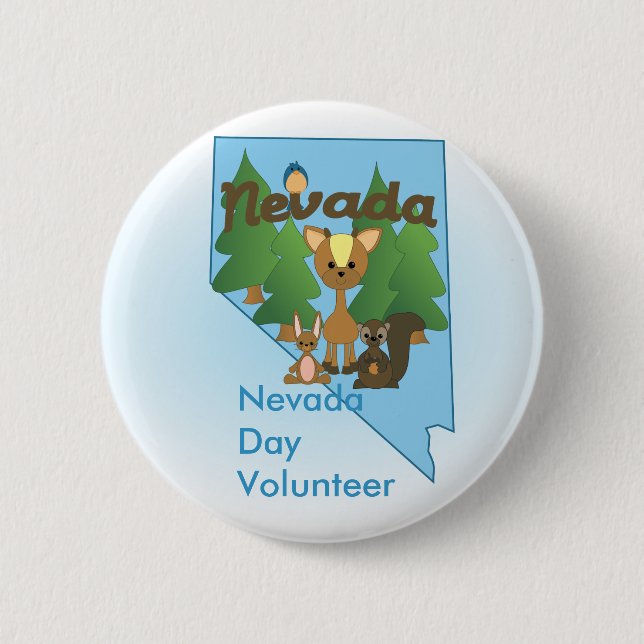 Badge Rond 5 Cm Cités du Nevada (Devant)
