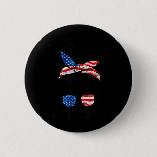 Badge Rond 5 Cm Citoyenne Est 2026 Nouvelle citoyenneté américaine