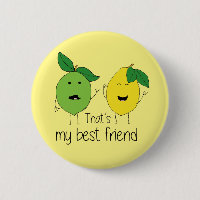 Citron et chaux Meilleurs amis BFF Lemon Art Besoi