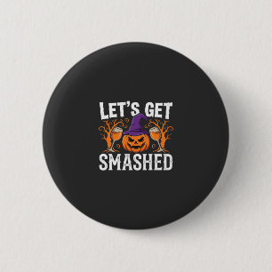 Badge Rond 5 Cm Citrouille Halloween Déchaînons-Nous