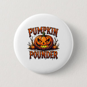 Badge Rond 5 Cm Citrouille Pounder Top Pour Partenaire De Ginger R