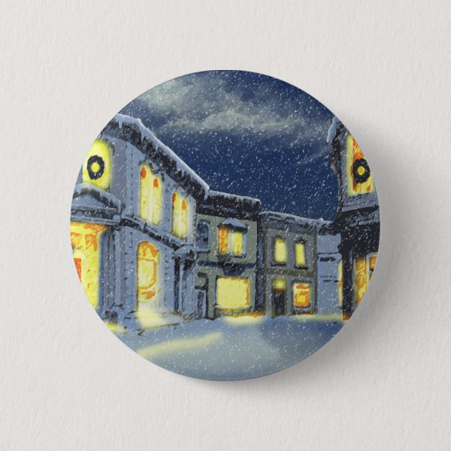 Badge Rond 5 Cm City Sidewalks (Devant)