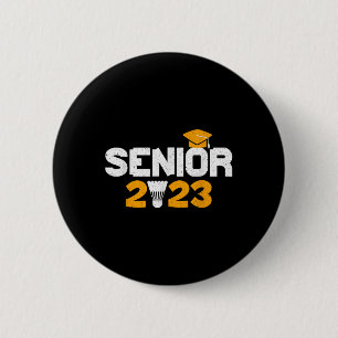 Badge Rond 5 Cm Cl De 2023 Badminton Graduation 2023 Grad Senior