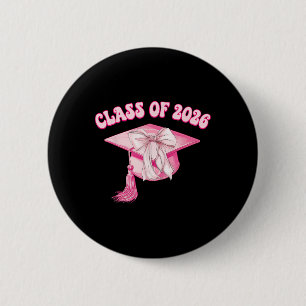 Badge Rond 5 Cm Cl de 2026 Rose Coquette Casquette de remise des d