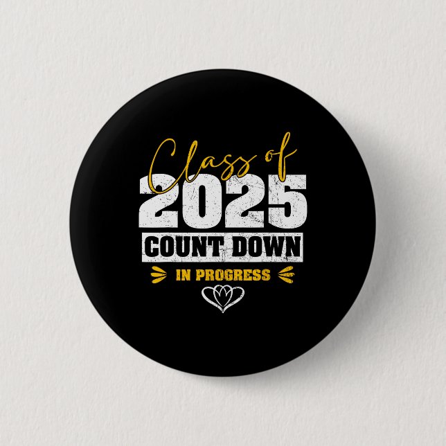 Badge Rond 5 Cm Cl Supérieur De 2025 Compte À Compter Pour Le Rapp (Devant)