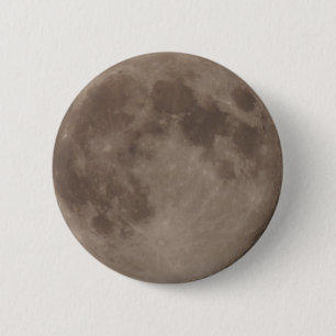 Badge Rond 5 Cm Clair de lune lunaire satellite de lune