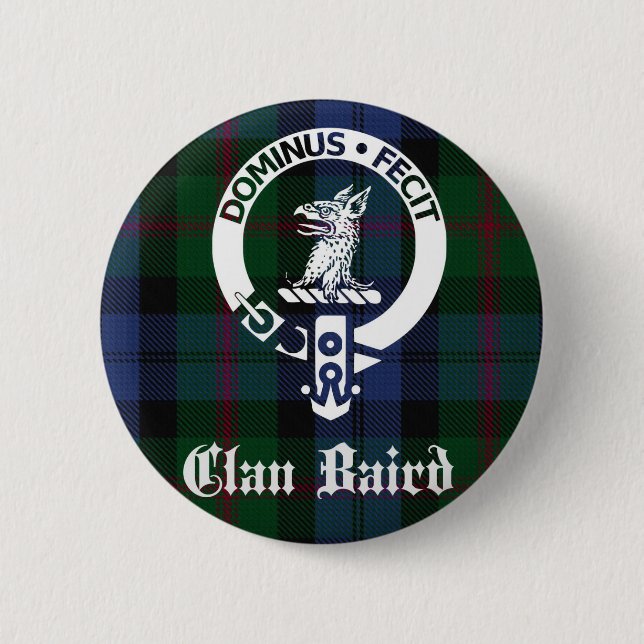 Badge Rond 5 Cm Clan Baird (Devant)