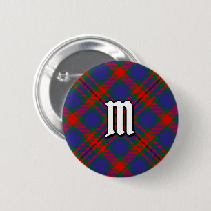 Badge Rond 5 Cm Clan Carnegie Tartan