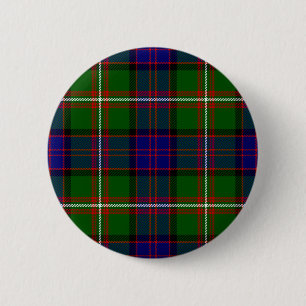 Badge Rond 5 Cm Clan écossais MacDonald de tartan de Clanranald